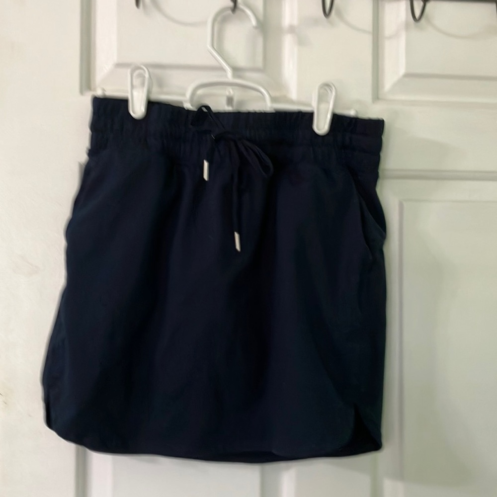 Navy blue skort